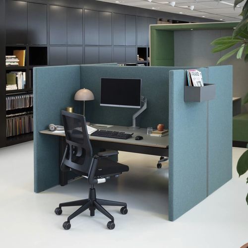 Chaise contemporaine - 2020 VERTA - Ahrend - d'intérieur / en tissu / en plastique