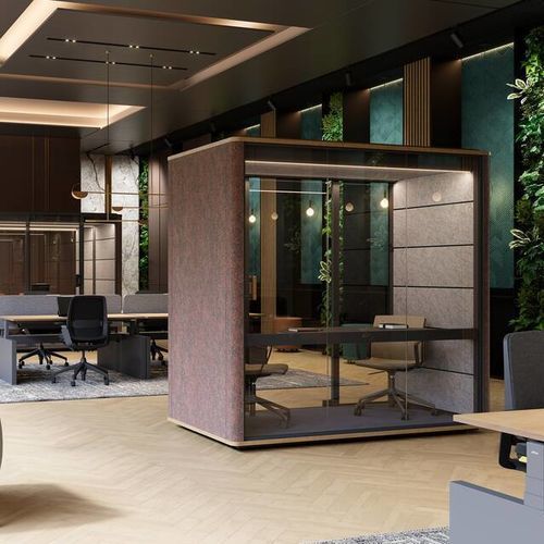 Bureau POD acoustique - AHREND CERENE - Ahrend - modulable / sur mesure / ergonomique