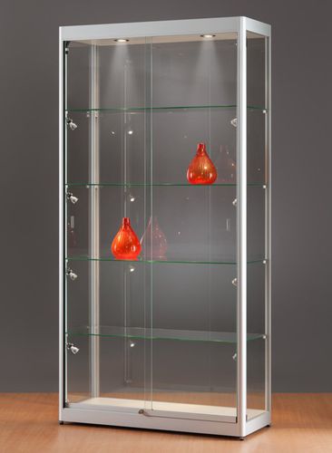 Vitrine contemporaine - 315 1000 - SDB Vitrinebouw BV - en verre / en bois / en aluminium anodisé