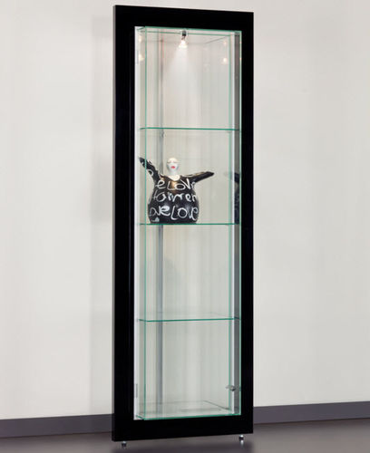 Vitrine contemporaine - TEATRO - SDB Vitrinebouw BV - en verre / aluminium / éclairée