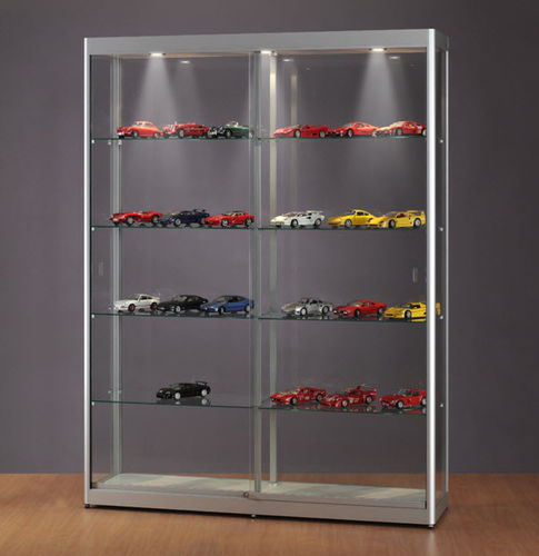 Vitrine contemporaine - 315 1500 - SDB Vitrinebouw BV - en verre / en bois / en aluminium anodisé