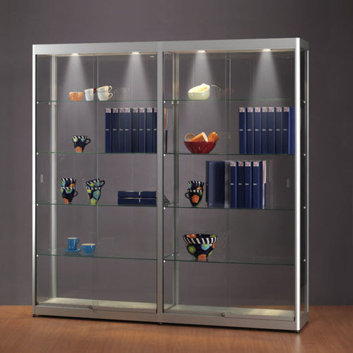 Vitrine contemporaine - 315 1976 - SDB Vitrinebouw BV - en verre / en bois / en aluminium anodisé