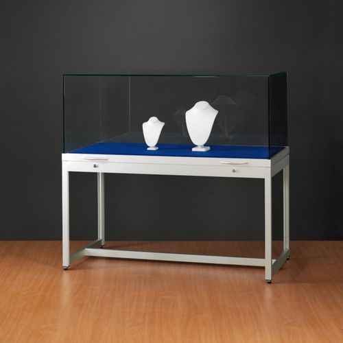 Vitrine contemporaine - TGV 1000 - SDB Vitrinebouw BV - sur piétement / en verre / en aluminium anodisé