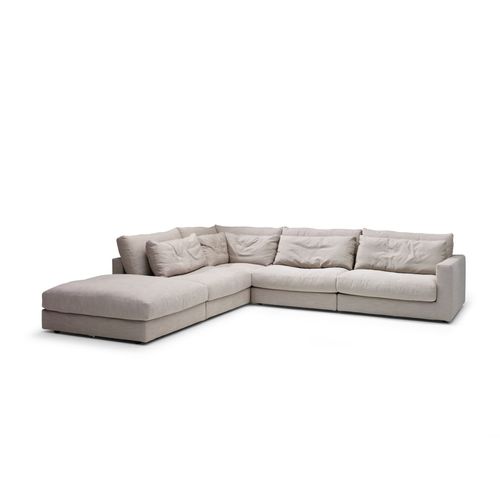 Canapé modulable - MAURO - Linteloo - d'angle / contemporain / en tissu