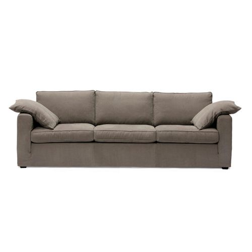 Canapé contemporain - EASY LIVING - Linteloo - en tissu / en cuir / marron