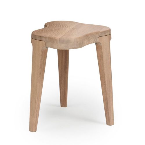 Table d'appoint contemporaine - ISOLA - Linteloo - en chêne / avec piètement en chêne / résidentielle
