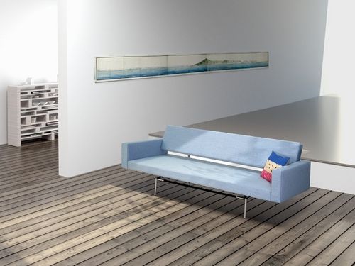 Canapé contemporain - BR 12 - spectrumdesign - en tissu / inclinable / bleu