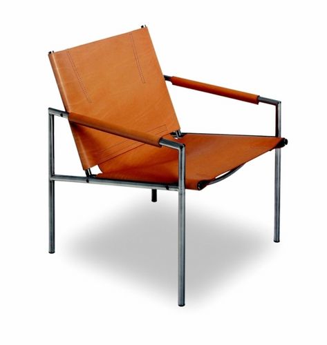 Fauteuil contemporain - SZ 02 - spectrumdesign - en cuir