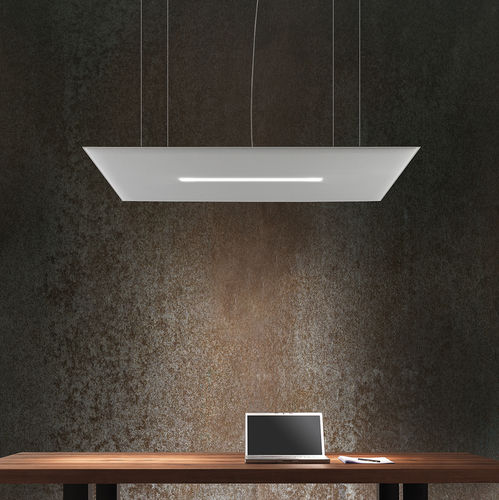 Panneau d'absorption acoustique pour plafond - OVERSIXE LUX  - Caimi Brevetti SpA - suspendu / en fibre de polyester / coloré