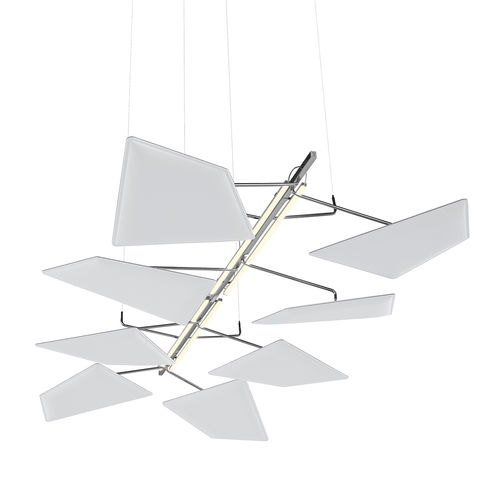 Panneau acoustique pour plafond - FLAP  - Caimi Brevetti SpA - suspendu / en fibre de polyester / coloré
