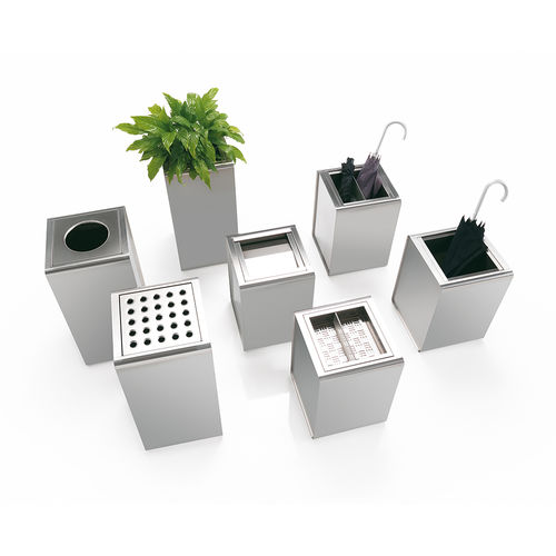 Poubelle en inox - PRISMA  - Caimi Brevetti SpA - professionnelle / simple / contemporaine