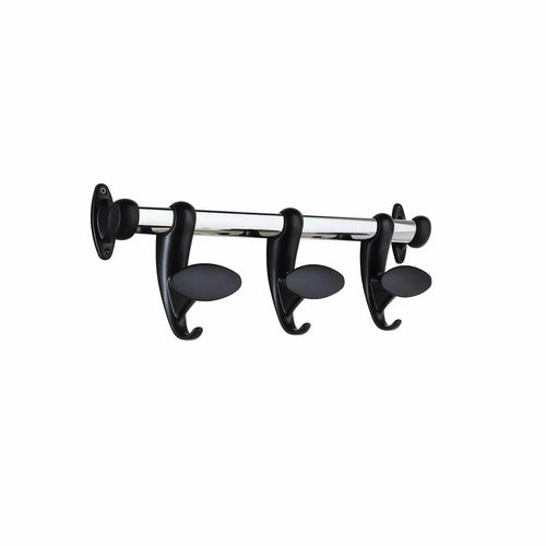 Porte-manteau mural - HOOK  - Caimi Brevetti SpA - contemporain / en acier chromé / en plastique