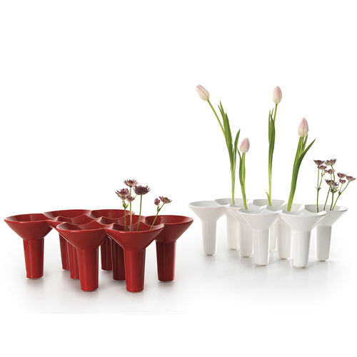 Vase design original - KABO, design Alessandro Zambelli - Caimi Brevetti SpA - en grès / fait main / professionnel