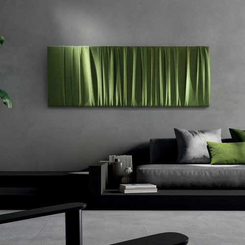 Panneau acoustique pour mur - MIA - Caimi Brevetti SpA - en tissu / en polyester / rectangulaire