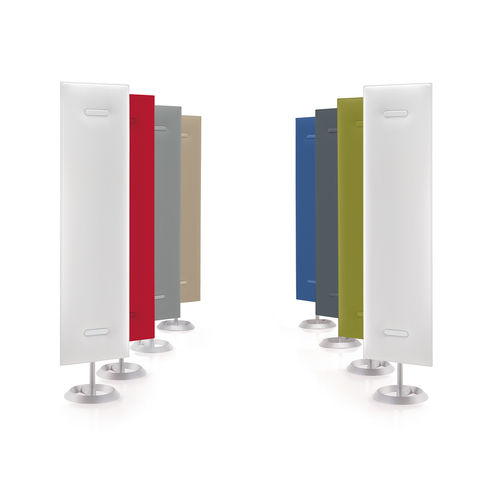 Panneau d'absorption acoustique autoportant - MITESCO TOTEM - Caimi Brevetti SpA - en fibre de polyester / coloré / pour agencement intérieur