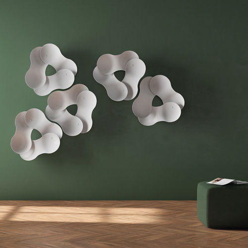 Panneau d'absorption acoustique pour plafond - CLOVER design King&Miranda - Caimi Brevetti SpA - pour mur / en fibre de polyester / aspect tissu