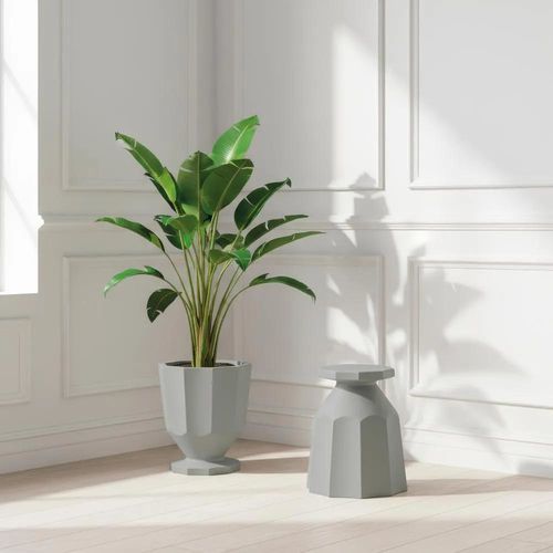 Jardinière en plastique recyclé - 18RMDL-GC - Caimi Brevetti SpA - en polyéthylène / conique / contemporaine