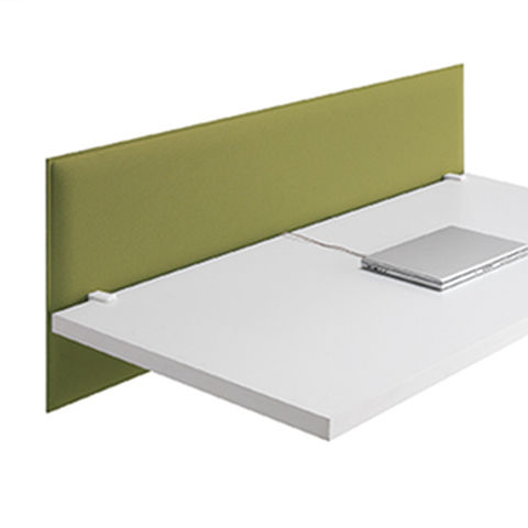 Panneau acoustique sur bureau - SNOWFRONT - Caimi Brevetti SpA - en textile / double face / pour bureau