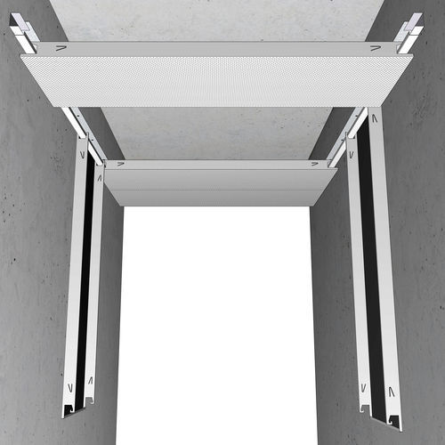 Faux-plafond en acier galvanisé - ORIAL  - Plafometal - en dalles / pour bureau / pour salle blanche