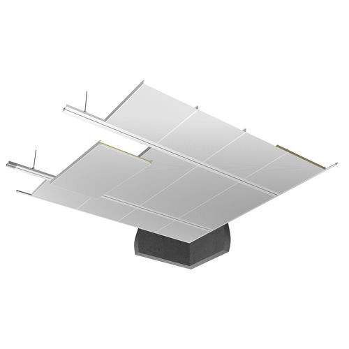 Faux-plafond en acier galvanisé - PM2 - Plafometal - en panneaux / pour bureau / d'intérieur