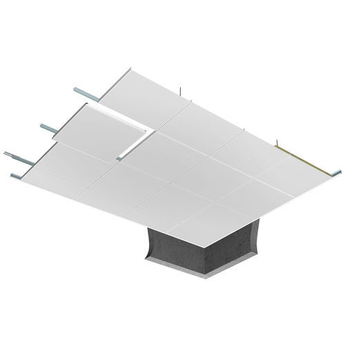Faux-plafond en acier galvanisé - MONOBAC SF - Plafometal - en dalles / pour bureau / d'intérieur