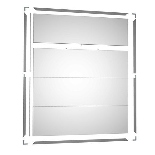 Panneau acoustique mural - ACOUSTIROC®  - Plafometal - en acier galvanisé / en profilé aluminium / en laine de roche