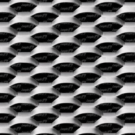 Tôle perforée - EXA 05   - Italfim - déployée / en aluminium / de façade