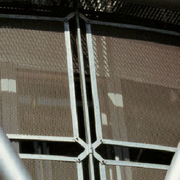 Tôle déployée - R 16   - Italfim - en acier / de façade / perforation losangée