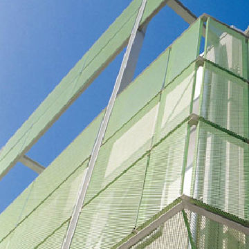 Tôle déployée - R 28   - Italfim - en acier / de façade / perforation losangée