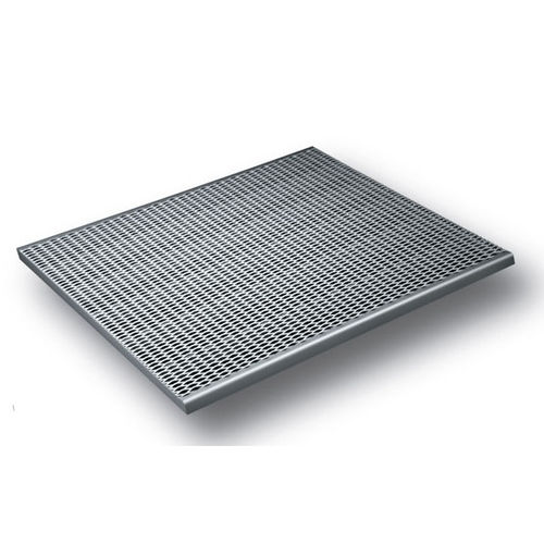 Palier en grille métallique - BETA - Fils - coupe-feu