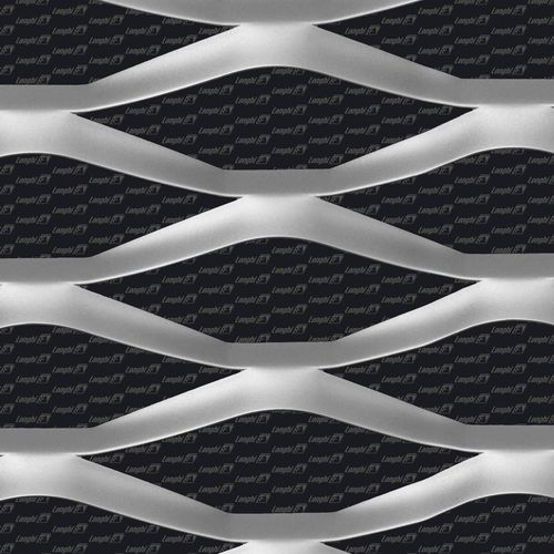 Tôle déployée - STADIUM - Fils - acier carbone / en aluminium / pour bardage