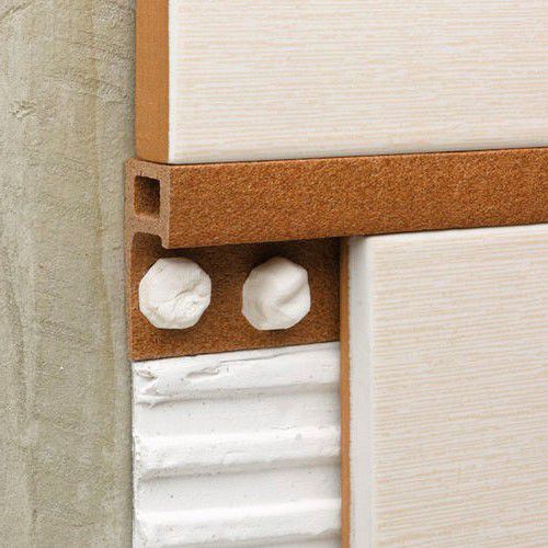 Profilé de séparation en PVC - NOVOLISTEL® MAXI - EMAC - pour carrelage