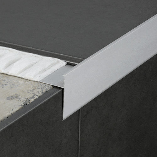 Profilé de finition en aluminium - NOVOPERI - EMAC - pour carrelage / chant droit