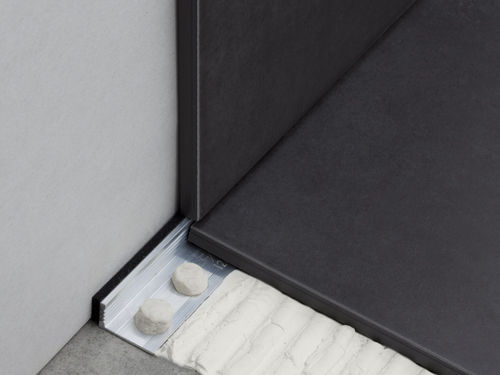 Joint de dilatation aluminium - NOVOJUNTA® METALLIC PERIMETRAL - EMAC - pour plancher