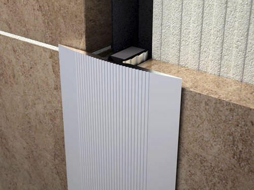 Joint de dilatation en aluminium - NOVOJUNTA PRO® DECOR - EMAC - pour mur