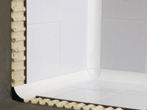 Profilé de finition en aluminium - NOVOESCOCIA® 1 - EMAC - pour carrelage / pour angle intérieur