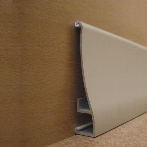 Plinthe en acier inox - NOVORODAPIE&reg; ALUMINIO - EMAC - acoustique