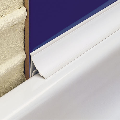 Profilé de finition en PVC - NOVOBAÑERA® 2a PVC - EMAC - pour angle intérieur
