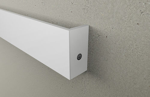 Sèche-serviettes électrique - TOWEL BAR - Ridea - contemporain / en aluminium / mural