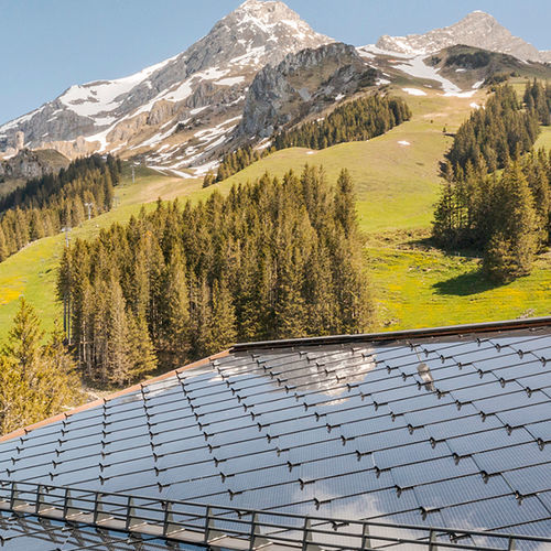 Système photovoltaïque all-in-one pour l’intégration architecturale - SUNSTYLE&reg; - Certain Teed - design