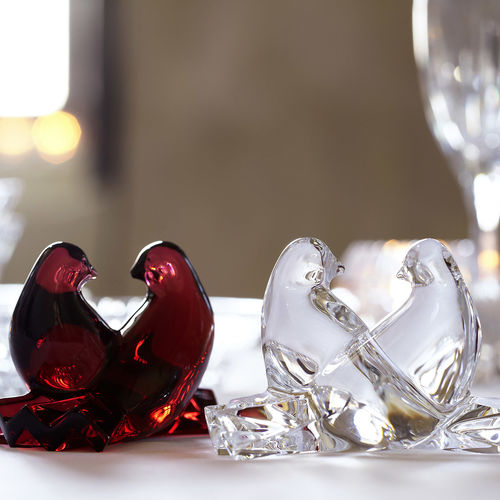 Sculpture en cristal - SAINT-VALENTIN DOVES - Baccarat