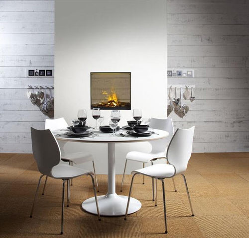 Poêle électrique - ALBANY - Kamin-Design GmbH & Co KG Ingolstadt - contemporain / en métal
