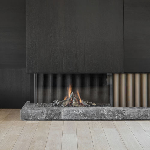 Cheminée à gaz - AVENUE GAS HIGH EFFICIENCY - Metalfire Architectural fireplaces - à encastrer / d'angle / à foyer fermé