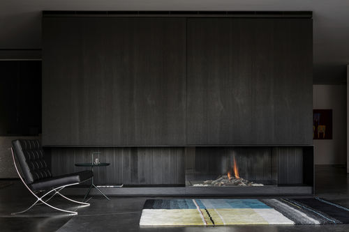 Cheminée à gaz - AVENUE GAS HIGH EFFICIENCY - Metalfire Architectural fireplaces - encastrable / à 3 faces / à foyer fermé