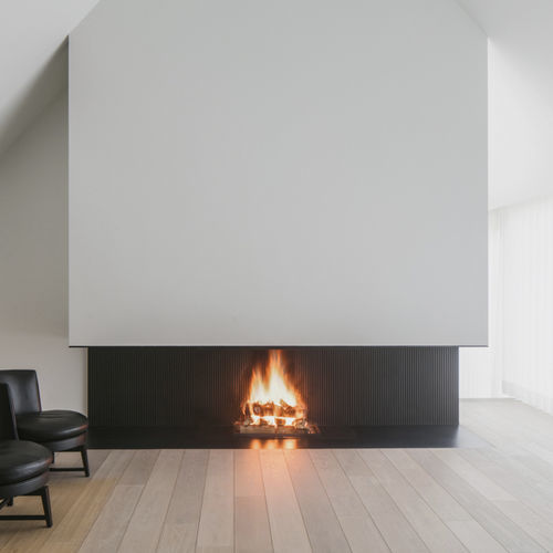 Cheminée à bois - UNIVERSAL 3 - Metalfire Architectural fireplaces - encastrable / à 3 faces / à foyer ouvert