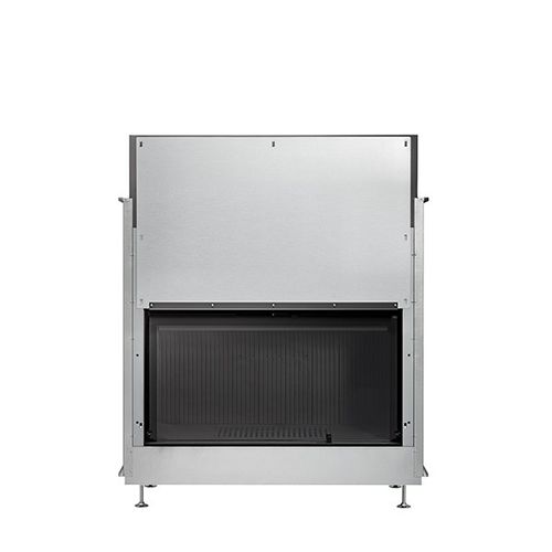 Cheminée à bois - ULTIME D MF 1050-50 WHE 1S - Metalfire Architectural fireplaces - à poser / sur pied / simple face