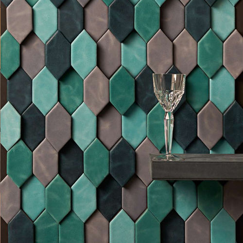 Panneau décoratif de revêtement - DIAMANT - Cuir au Carré - mural / pour meuble / pour plafond