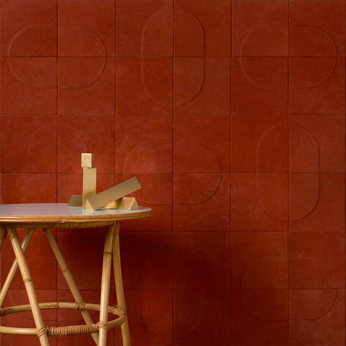 Panneau décoratif de revêtement - PASTILLE - Cuir au Carré - pour meuble / pour plafond / pour mur