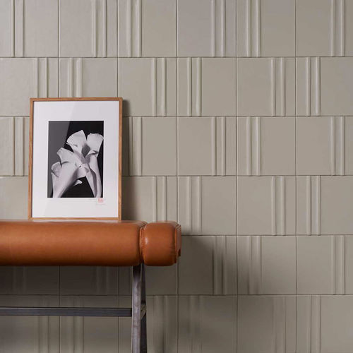 Panneau décoratif de revêtement - FILS : MOTIF 04 - Cuir au Carré - pour plafond / pour mur / pour porte