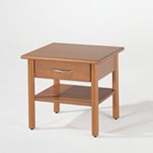 Table de chevet contemporaine - P 910 - Völker - en bois / professionnelle / pour établissement médicalisé
